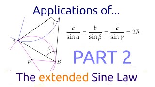 Extended sine law applications PART 2 [upl. by Wileen]