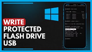 How To Format Write Protected Flash Drive USB [upl. by Metts]