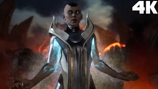 MK11  Kronika restores Netherrealm  Game Scene 4K  MORTAL KOMBAT 11 [upl. by Nire]