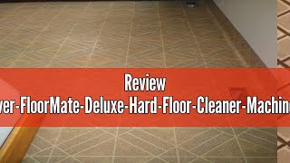 Review HooverFloorMateDeluxeHardFloorCleanerMachineWetDryVacuumFH40160PCSilver [upl. by Aeel]