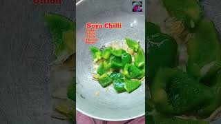 Veg Chicken Chilli  Soyabean Chilli shortsshortsfeedyoutubeshorts [upl. by Nael]