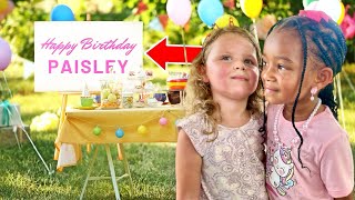 My friend Paisley 4th BIRTHDAY PARTY 🎉 TRUTUBE [upl. by El]