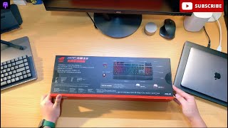 ROG Dragon Knight Mechanical Keyboard Unboxing amp Review Best Gaming Keyboard ✌✌ [upl. by Costa]