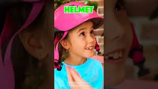 Kids always wear Helmet 🪖 for your Safety 🙌 safety kidsvideo [upl. by Assirem658]