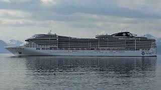 MSC PREZIOSA ARRIVES MOLDE 18 MAY 2024 [upl. by Rieth912]