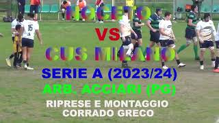 RUGBY Serie A 202324 Noceto vs Cus Milano [upl. by Adaurd]