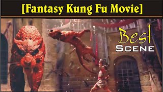 Best Action Fight scenes Fantasy Kung Fu Movie Kung Fu Boy brutally tortured the Fire Python Tiger [upl. by Gemoets415]