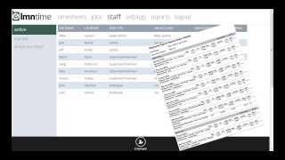 LMN Timesheet Software  Setup  Staff [upl. by Getraer141]