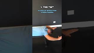 2 Simple Exercises to Fix Your Slouched Posture PostureCorrection BackHealth PostureExercises [upl. by Gayla]