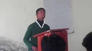 Farman kaskar new poetry  in school [upl. by Hadlee]