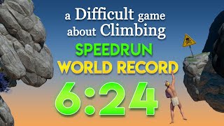 A Difficult Game About Climbing Speedrun in 624 [upl. by Adelia453]