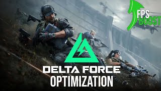 DELTA FORCE Max FPS Optimization Guide Fix Stutter amp Lower Latency [upl. by Rosenberger765]