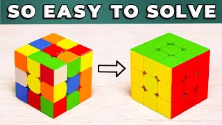 HOW TO SOLVE 3x3 RUBIKS CUBE  The Easiest Way  Tutorial [upl. by Nahtiek685]