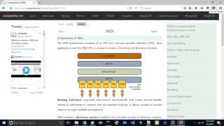 Components of JNDI  javapedianet [upl. by Russi]