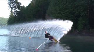 How to Slalom Course Water ski FM Tech Series Core Connected Slalom [upl. by Freya365]