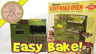 1969 Betty Crocker Easy Premier Model Bake Oven Kenner Toys  Chocolate Cake amp Oatmeal Fruit Bars [upl. by Bedelia]