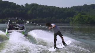 2018 Malibu Wakesetter 25 LSV  Wakeboarding Review [upl. by Elaen751]