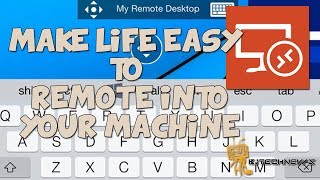 Microsoft Remote Desktop App iPhone amp iPad [upl. by Nataline315]