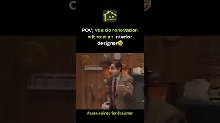 POV You Do Renovation without an Interior Designer   memeviral memeoftheday shortsvideo [upl. by Candace293]