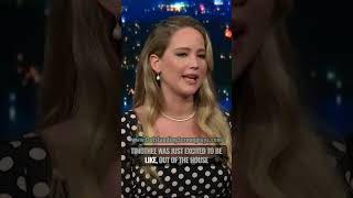 Jennifer Lawrence on working with Timothée Chalamet and Leonardo DiCaprio [upl. by Nylitsirk]