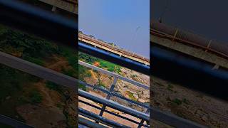 Yeh raaten yeh Mausam✨🫶 train journey river trendingshorts youtubeshorts viralshort [upl. by Stroud]