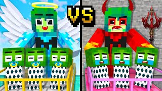 Monster School  Zombie x Squid Game WHO IS GOOD MOM  Minecraft Animation [upl. by Ahmar]