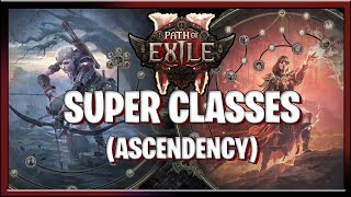 Path of Exile 2 SUPER Classes Ascendancy Gems Skill Tree  POE 2 Content Reveal Stream Part 3 [upl. by Hassett]