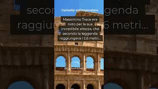 Limperatore Massimino Trace historyfacts history shortsvideo shorts [upl. by Oilerua]