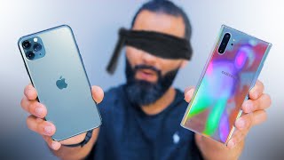 مقارنة الكاميرات العمياء  iPhone 11 Pro Max ضد Note 10 Plus  من الأفضل ؟ [upl. by Kellina]