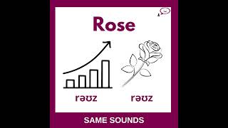 How To Say Rose  British English Pronunciation [upl. by Mcgurn]