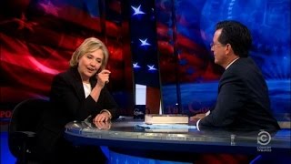 Political Funny Clinton on Colbert [upl. by Maddie]