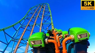 Kingda Ka POV 5K Back Row World’s TALLEST Roller Coaster Six Flags Great Adventure Jackson NJ [upl. by Kennedy576]