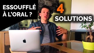 ESSOUFFLÉ QUAND JE PARLE  QUELLES SOLUTIONS [upl. by Bhayani710]