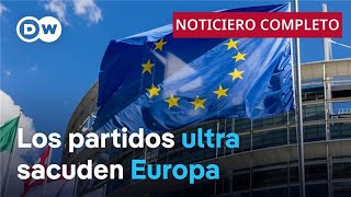 🔴DW Noticias del 9 de junio Ultraderecha muestra fuerza en elecciones europeas Noticiero completo [upl. by Okubo268]