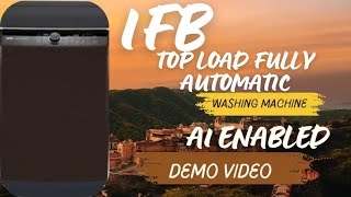 IFB Top Load washing Machine 9 kg steam model Demo And Review program features shorts [upl. by Lehrer]