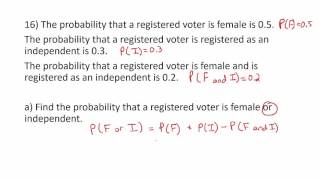 Intro Statistics  Midterm Review  Probability Addition RuleConditional [upl. by Obeded]