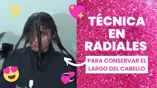 Corte de Cabello Tecnica en radiales  Australia [upl. by Danuloff]