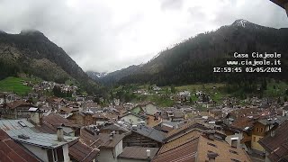 Timelapse 03052024  Webcam Casa Ciajeole  Moena Val di Fassa Dolomiti [upl. by Tonia]