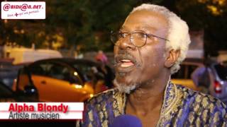 Ramadan Alpha Blondy Blondy prend part à une rupture collective de la diapora en France [upl. by Cirdla]