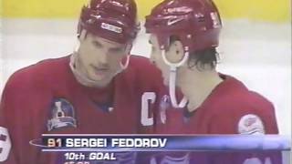 Sergei Fedorov Goal  Game 3 1998 Stanley Cup Final Red Wings vs Capitals [upl. by Itoyj]