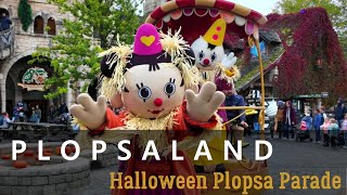 Halloween Plopsa Parade Studio 100 Festival On Wheels  Plopsaland De Panne 2024 [upl. by Katzman]