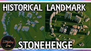 STONEHENGE  SIMS 4 SPEED BUILD [upl. by Fae]