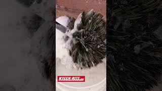 Inkfish Puffer Brush  KleenRite carwash carwashlife shorts youtubeshorts [upl. by Elatsyrc]