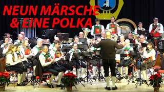 9 Märsche amp 1 Polka  BMK Kirchberg in Tirol [upl. by Noired431]