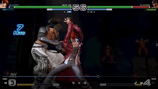 Iori Yagami vs Bandeiras  The King of Fighters Combos  KOF 14 GAMEPLAY [upl. by Deerc]