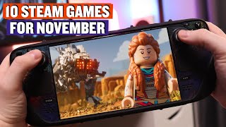 10 Steam Games Youll Want to Check Out in November [upl. by Wake]