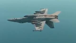 Super Hornet on the Move  Boeing FA18F Music Video [upl. by Juakn]