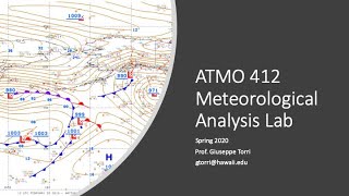 ATMO 412  6 Fronts [upl. by Rana]