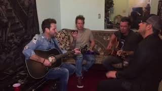 Parmalee Sunday Morning Acoustic  Backstage [upl. by Ecarret715]