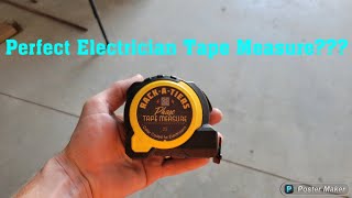 Perfect Electrician Tape Measure [upl. by Balas]